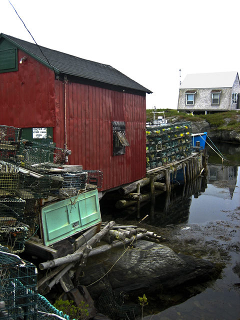 Fish shed, Blue Rock, NS