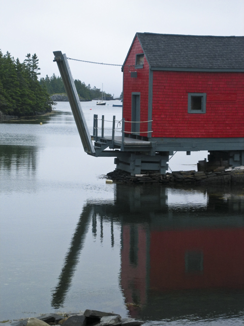 Fishing shack, First Peninsula, NS