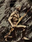 Indian with spear